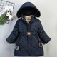 thumbnail image 2 of Chaqueta de otoño e invierno para niñas, abrigo abrigado con capucha y cortavientos, abrigo para cumpleaños y Navidad para niñas de 4, 5, 6, 7, 8, 9 y 10 años, 2 of 5