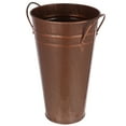 thumbnail image 1 of OULII Iron Urn Flower Planter for Home Decoration Round Metal Flower Buckets 1Pcs, 1 of 8