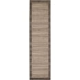 thumbnail image 1 of Unique Loom Del Mar Collection Tapis de Course Transitionnel Contemporain Brun Clair (2' 7 x 10' 0), 1 of 2