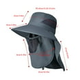 thumbnail image 3 of Binhe Sun Hat Sun Wide Brim Bucket Hat Foldable Outdoor Baseball Cap With Shawl to Protection Fishing Hats with Neck Flap to Covering the Face, 3 of 4
