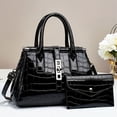 thumbnail image 2 of MICHROE Luxury Crocodile Print Satchel  Fashion Top Handle Tote Bag  Women‘s Casual Handbag  Shoulder Bag & Clutch Purse, 2 of 7