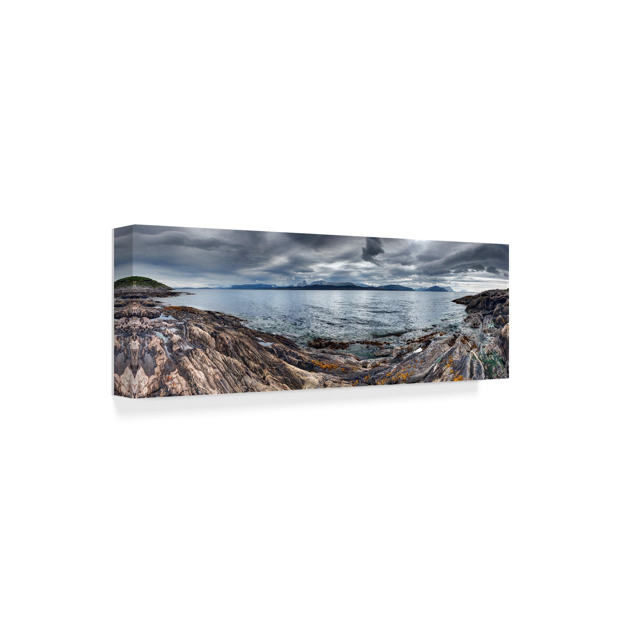 Trademark Fine Art 'Mountain Rustic Norway 21' Canvas Art by Maciej Duczynski