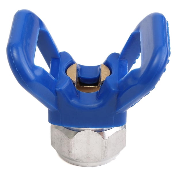 Boquilla de punta plana para pistola de pintura sin aire de alta presión para pulverizador (azul) Sywqhk Para estrenar