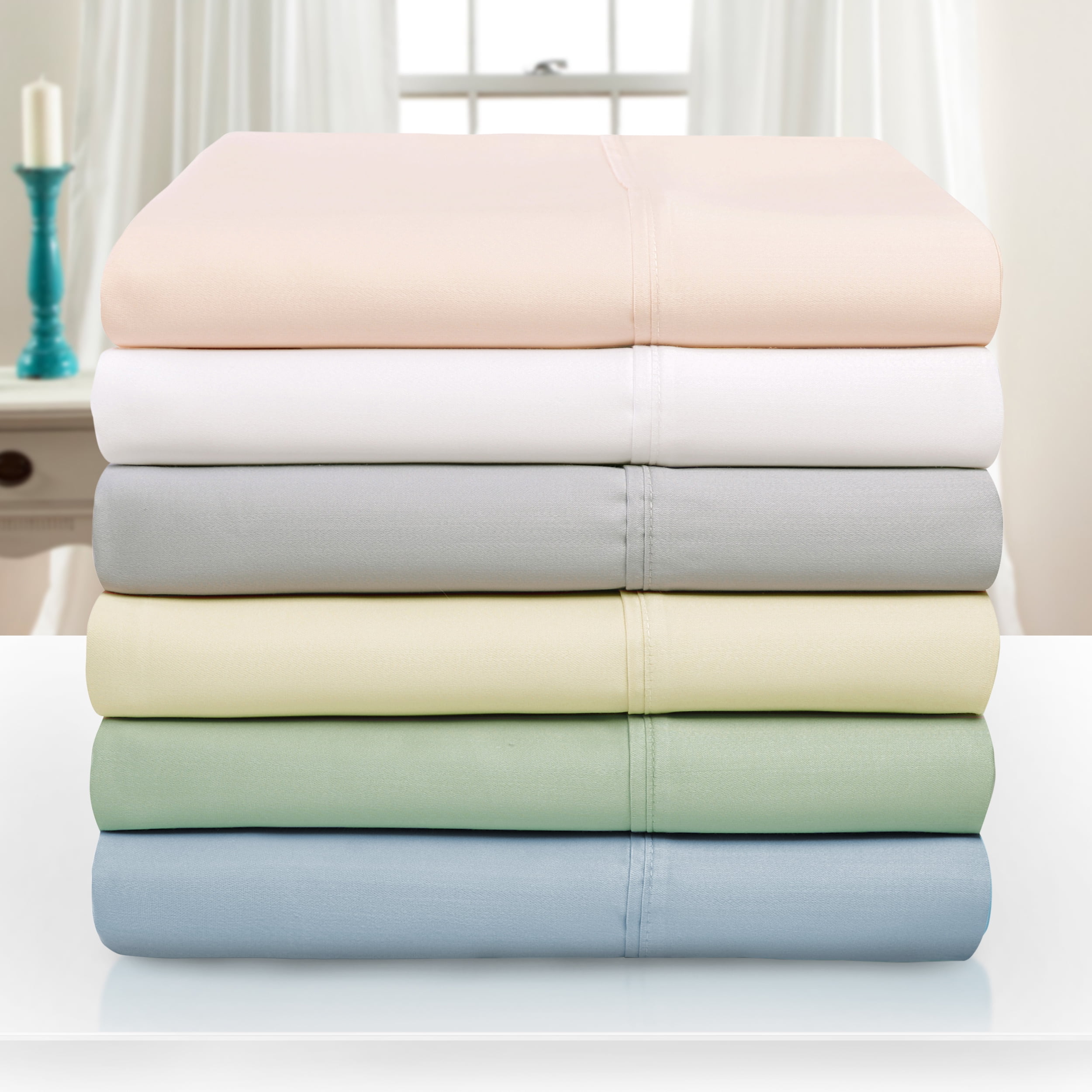 Impressions 1000Thread Count Tencel Blend WrinkleResistant Sheet Set