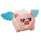 thumbnail image 1 of Cute Flying Pig Plush for Kids Shaking Tail Attract Soft PP Cotton Pig Stuffed Toy for Wallets Bags Blue, 1 of 4