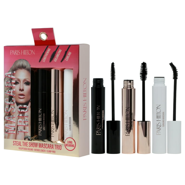Paris Hilton Cosmetics Mascara Trio, Lengthening, Volumizing