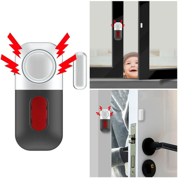 Door And Window Alarm Home Hotel 130Db Door Magnetic Induction Alarm