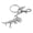 Silver, variant on Dinosaur Bone Key Holder Vibrant Coating Keychain Bag Decoration for Trendsetter