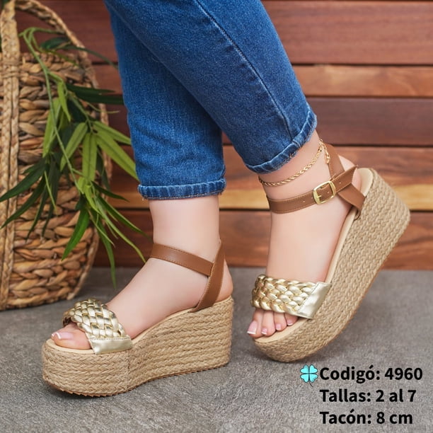 Plataforma de Dama Chic Shoes 4960 Talla 24 Chic Shoes Modelo 4960 Talla 24