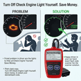 thumbnail image 5 of Xiyztok OBD2 Scanner Car Code Reader, Check Engine Light Diagnostic Tool with I/M Readiness for Smog Test (1996+ Vehicles), 5 of 10