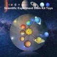 thumbnail image 1 of Diy Sistema Sistema Solar Modelo Experimento científico Toy Kids Tecnología de juguetes educativos Experimento Ayuda Puzzle Stem, 1 of 7