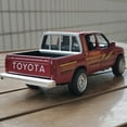 thumbnail image 2 of Miniature 1/32 Toyota Hilux Off Road Pickup Truck Alloy Metal Diecast Model Pull Back Baby Toy Trendy Collect Ornament Kids Gift, 2 of 9