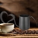 thumbnail image 2 of Cafetera de acero inoxidable de grado alimenticio con cuello de cisne y pico largo y estrecho 350ml negro, 2 of 9