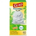 thumbnail image 2 of Glad Tall Kitchen Drawstring Bags OdorShield ForceFlex - Odor Control - 20 Count, 13 Gal, 2 of 2
