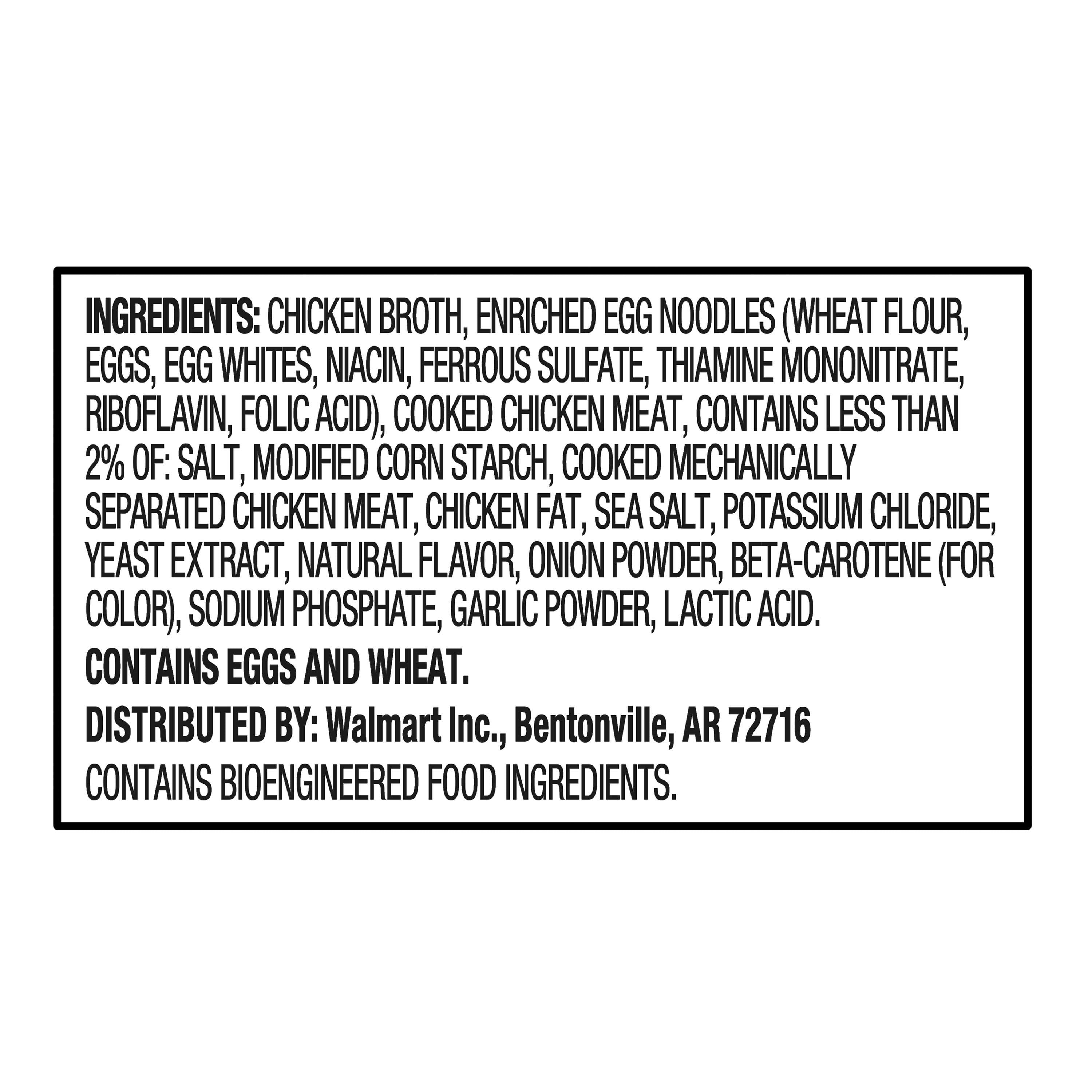 Great Value Chicken Noodle Canned Soup, Family Size, 26 oz