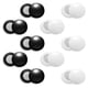 thumbnail image 1 of 10 Pairs Magnetic Race Bib Clips, Marathon Race Number Holder Running Bib Buckles Fixing System Rac, 1 of 5