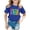 Blue, variant on LILIYA First Day Of School Sign Toddler Shirt Kindergarten Here I Come Regular Fit Summer Short Sleeve T-Shirt Summer Clothes
