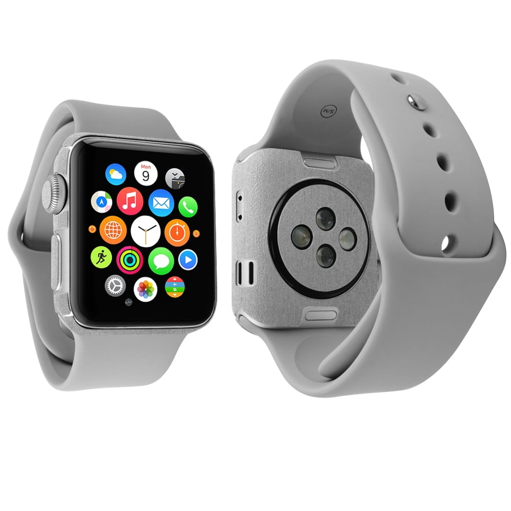 Skinomi Brushed Aluminum \u0026 Screen Protector Apple Watch Series 3/2/1,Nike+ 38mm - Walmart.com - Walmart.com