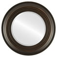 thumbnail image 2 of OVALCREST by The OVALCREST Mirror Store Imperial Framed Round Mirror in Rubbed Bronze - Antique Bronze 20x20, 2 of 5