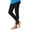 Black pants fou women #1, variant on TtopsQueen Women Cropped Skinny Pants, Elastic High Waist Slim Fit Capri Trousers with Hollow Lace Scalloped Hem, Stretchy Daily Casual Bottoms with Pockets Army Green,L