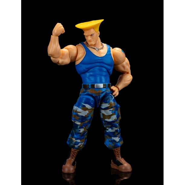 Jada Toys Street Fighter II Guile (Player 2) 1:12 Action Figure