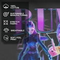 thumbnail image 4 of Girls KPop Demon Hunters Rumi Super Star Logo T Shirt, 4 of 9