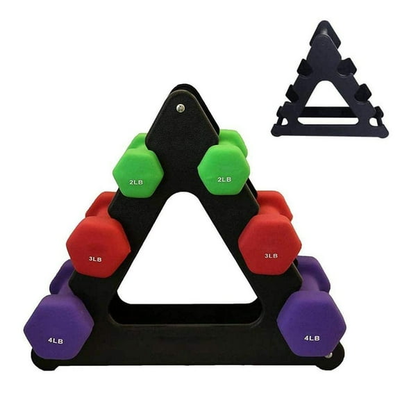 SPRING PARK Home Gym Fitness Exercise Dumbbell Weights Rack 3 layer Exercise Fitness Gym Dumbbells