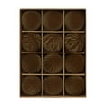 thumbnail image 2 of Adornos Navideños Flocados de 6 Cm, 12 Bolas de Terciopelo Oscuro con Cuerda para Colgar | Decoraciones Navideñas de Plástico Duradero | Decoración Navideña Multiusos para Árboles, Puertas, Paredes y, 2 of 6