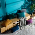 thumbnail image 3 of Fundas de almohada decorativas de terciopelo lumbar, paquete de 2 fundas de cojín sólidas y suaves de lujo para sofá, 3 of 7
