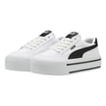 thumbnail image 3 of Tenis Puma Mujer Court Classic Plataforma Blanco Casual negro 3 MX, 3 of 7