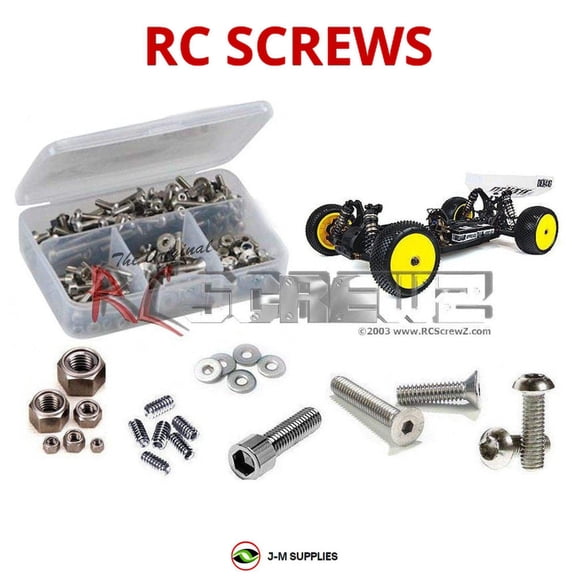RCScrewZ Stainless Steel Screw Kit durg020 for Team Durango DEX410 V4 RC Car | SET