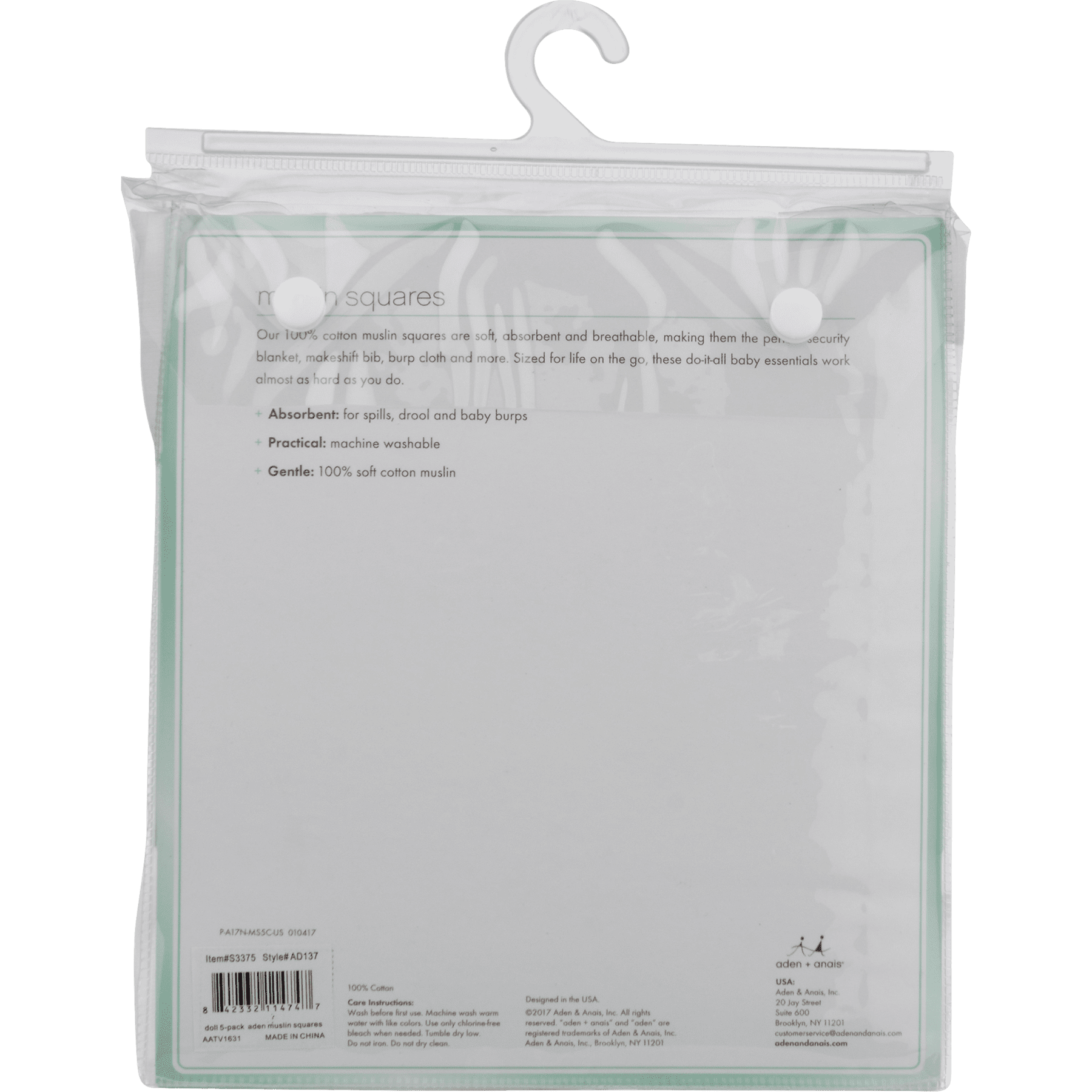 aden and anais musy squares