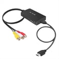 thumbnail image 1 of Convertidor AV una Convertidor VíDeo Audio una Adaptador Compatible, 1 of 8