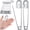 Silver, variant on 8 Pack 5 Inch Jumbo Safety Pins, Heavy Duty Stainless Steel Large Safety Pins for Crafts, Laundry, Outdoor Gear, Sewing and Repairs