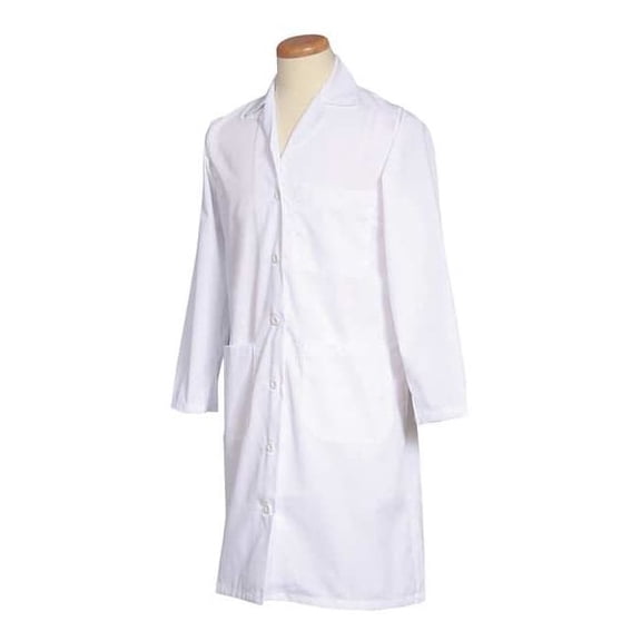 Fashion Seal Lab Coat, Polyester/Cotton, 3 Pockets, Buttons 400 S