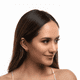 thumbnail image 4 of Aretes de Nudo LuckyLy Acero Inoxidable Baño Oro 18k Oro Rosa Plata UNITALLA, 4 of 8