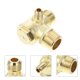 thumbnail image 1 of unbranded Repuesto Check 3 Vías En Metal Dorado Para Mantenimiento De Compresores, 1 of 6