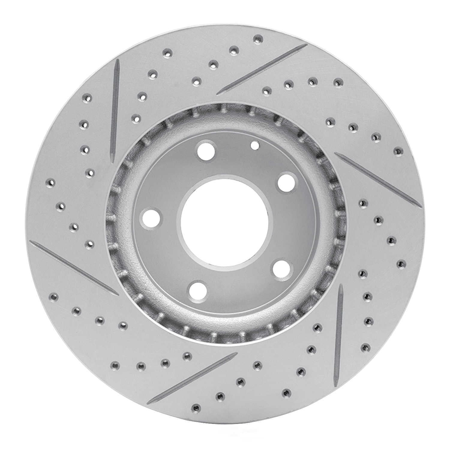 Dynamic Friction Company 830-80080R DFC Geoperformance Rotor - Drilled and Slotted