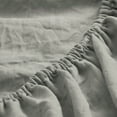 thumbnail image 2 of Bare Home Microfiber Sheet Set - Double Brushed - Deep Pocket (Queen, Sandwashed Frost Grey), 2 of 5