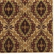 thumbnail image 3 of Linon Home Décor Elegance Area Rug Collection, Beige and Burgundy, 5' x 7.25', 3 of 4