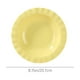 thumbnail image 3 of Bandeja de frutas de gran capacidad de 20 cm | Bandeja de plástico multicolor para servir aperitivos, ideal para cocina y fiestas | Opciones en beige, amarillo y blanco, 3 of 6