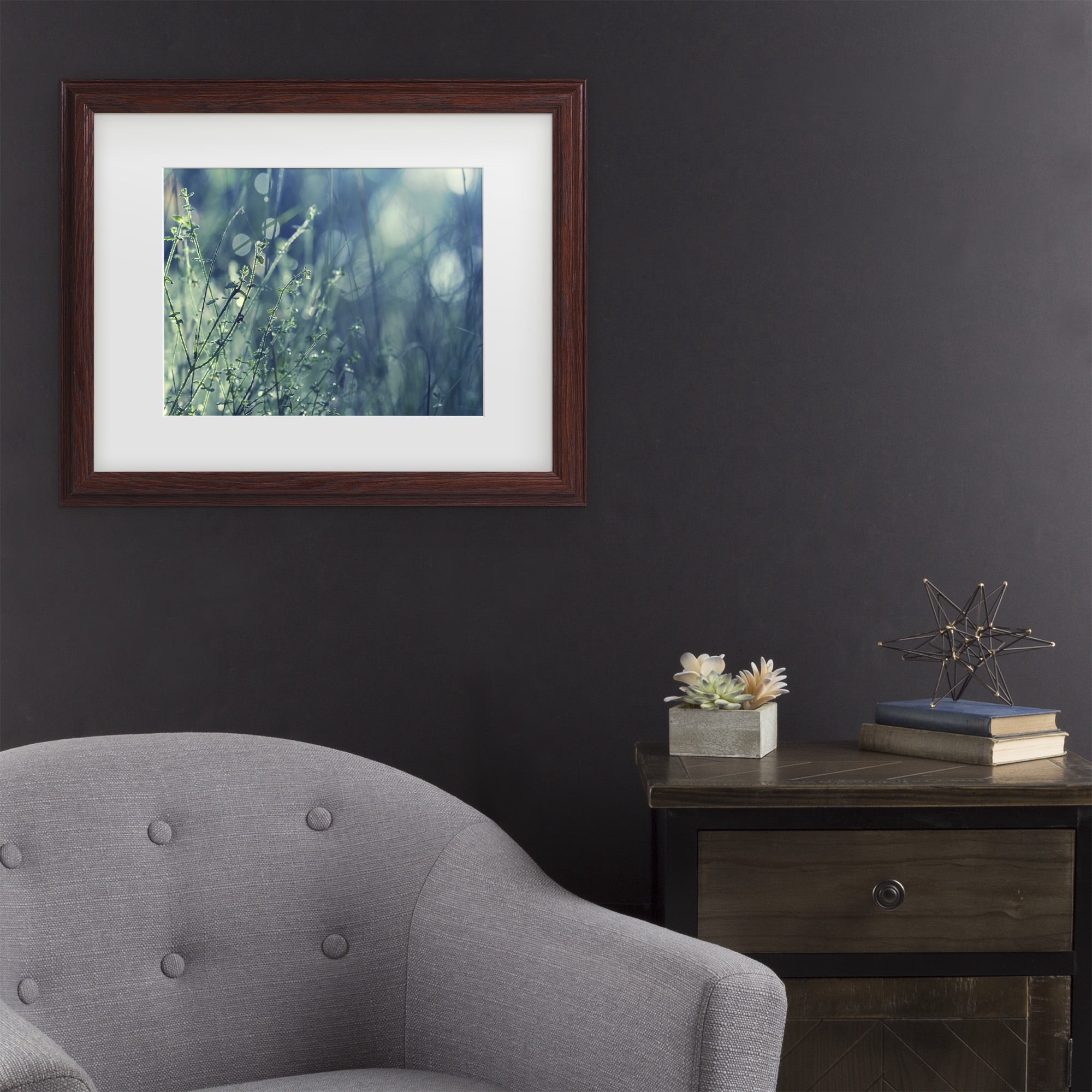 Trademark Fine Art 'Blues in the Morning' Canvas Art by Beata Czyzowska Young