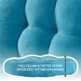 thumbnail image 3 of Almohada de suelo Degrees of Comfort Meditation, color turquesa, 56 cm, 3 of 7