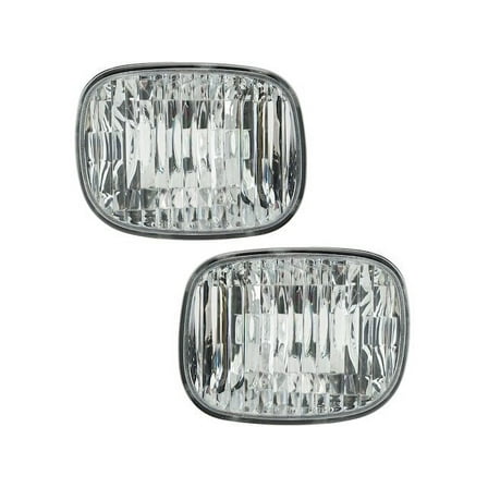 Daytime Running Light Set 2 Piece Set - Compatible with 2005 - 2006 Pontiac Montana SV6