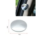 thumbnail image 2 of FUTUREORYY Automotive Interior Mirrors Rearview Mirror Silver Wide Angle 1Pack, 2 of 8