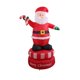 thumbnail image 1 of Decoración inflable navideña de Papá Noel giratoria de 180cm, adaptador estadounidense de 110V para exteriores, decoración navideña para jardín, Import Product Papá Noel iluminado, 1 of 8
