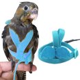 thumbnail image 1 of Harnais pour Oiseaux Réglable Anti-Morsure Attrayant Laisse Volante Parrot, 1 of 10