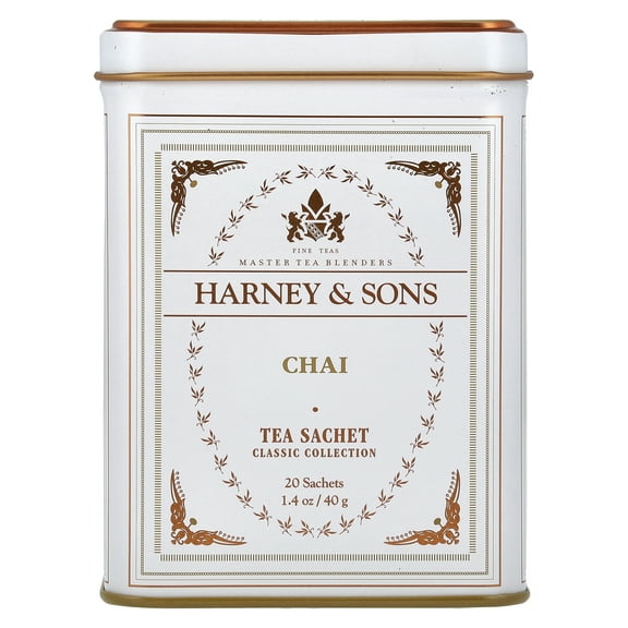 Harney & Sons Classic Collection, Chai, 20 Sachets, 1.4 oz (40 g)