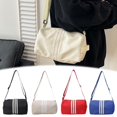 thumbnail image 5 of Bolso de hombro coreano de gran capacidad, estilo deportivo sencillo para mujer, de poliéster, ligero y duradero, ideal para viajes y uso diario., 5 of 5