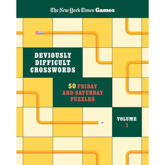 New York Times Games Deviously Difficult Crosswords Volume 1: 50 Friday and Saturday Puzzles, (Spiral-Bound)